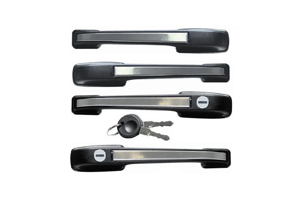 GOLF I/II COMPLETE EXTERIOR DOOR HANDLE SET WITH KEY