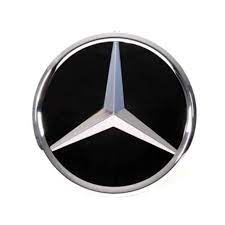 Glass Mirror Badge Compatible With Mercedes W205 Main Grille