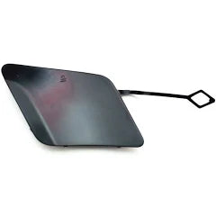 Compatible With Mercedes Front Bumper Tow Hook Cover BLACK A204 A2048850526