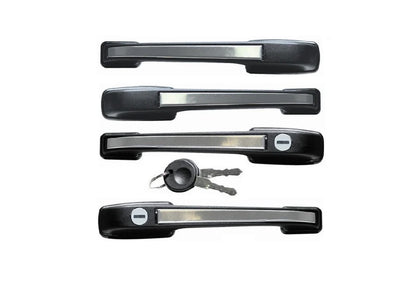 GOLF I/II COMPLETE EXTERIOR DOOR HANDLE SET WITH KEY